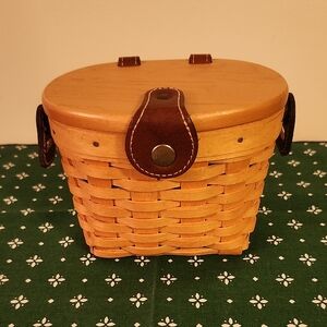 Longaberger Country Estates Small Saddlebrook Basket New In Box